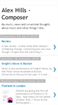 Mobile Screenshot of alexhills.com